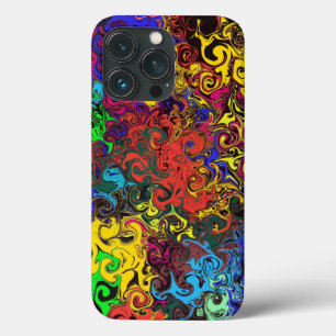 Abstracte kleurrijke strijders / Case-Mate iPhone case