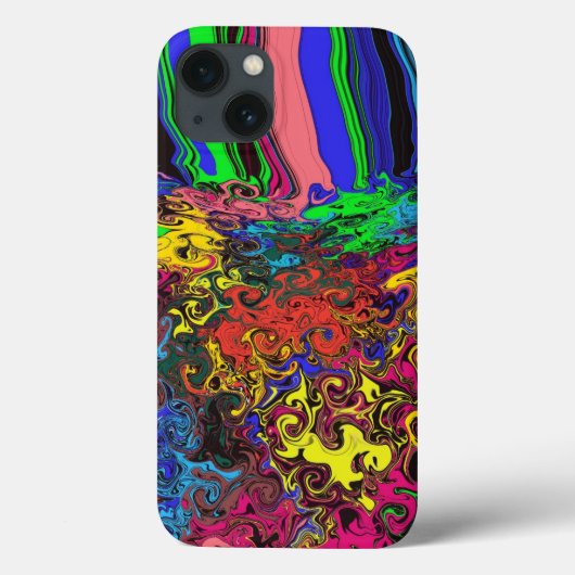 Abstracte kleurrijke strijders / fijngemaakt / Case-Mate iPhone case (Achterkant)