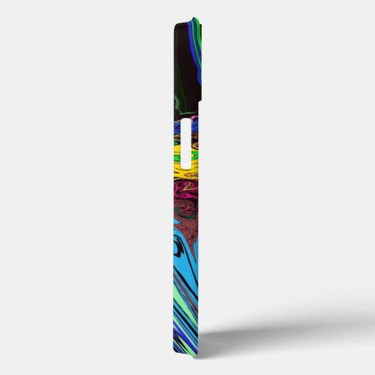 Abstracte kleurrijke strijders / fijngemaakt en ge Case-Mate iPhone case (Achterkant / Rechts)