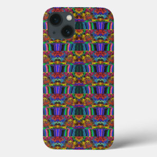 Abstracte kleurrijke strijders / fijngemaakt / hal Case-Mate iPhone case
