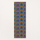 Abstracte kleurrijke strijders / fijngemaakt / hal yogamat (Voorkant)