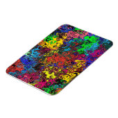 Abstracte kleurrijke strijders / magneet (Linkerzijde)