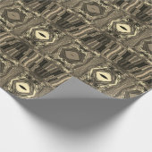 Abstracte kleurrijke strijders P & P Half Brick Se Cadeaupapier (Hoek)