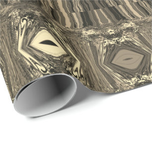 Abstracte kleurrijke strijders P & P Half Brick Se Cadeaupapier