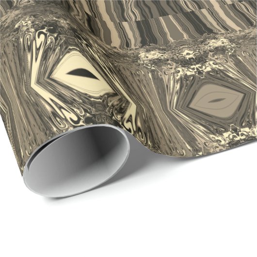 Abstracte kleurrijke strijders P & P Half Brick Se Cadeaupapier (Rol Hoek)