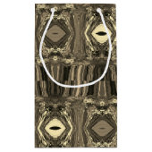 Abstracte kleurrijke strijders P & P Half Brick Se Klein Cadeauzakje (Achterkant)