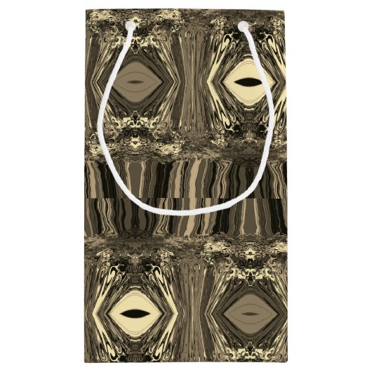 Abstracte kleurrijke strijders P & P Half Brick Se Klein Cadeauzakje (Achterkant)