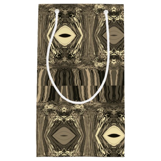 Abstracte kleurrijke strijders P & P Half Brick Se Klein Cadeauzakje (Voorkant)