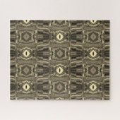 Abstracte kleurrijke strijders P & P Half Brick Se Legpuzzel (Horizontaal)