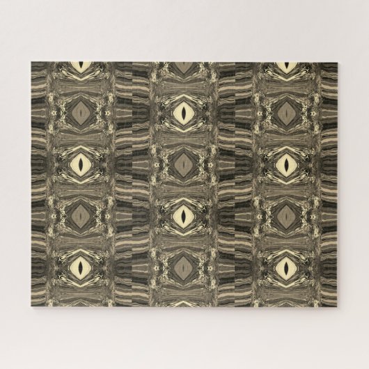 Abstracte kleurrijke strijders P & P Half Brick Se Legpuzzel (Horizontaal)