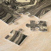 Abstracte kleurrijke strijders P & P Half Brick Se Legpuzzel (Zijkant)