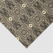 Abstracte kleurrijke strijders P & P Half Brick Se Tissuepapier (Detail)