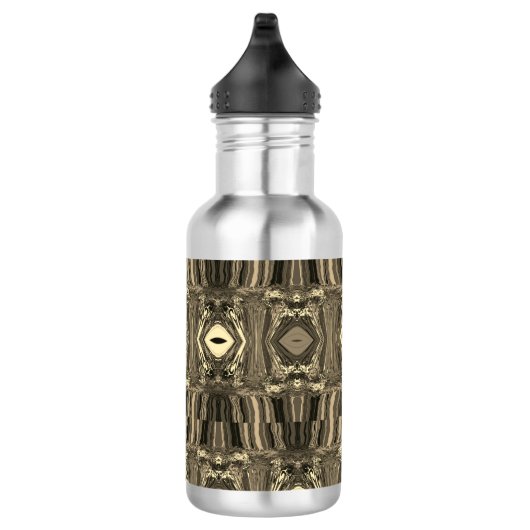 Abstracte kleurrijke strijders P & P Half Brick Se Waterfles (Rechts)