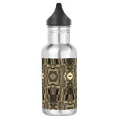 Abstracte kleurrijke strijders P & P Half Brick Se Waterfles (Links)