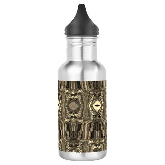 Abstracte kleurrijke strijders P & P Half Brick Se Waterfles (Links)