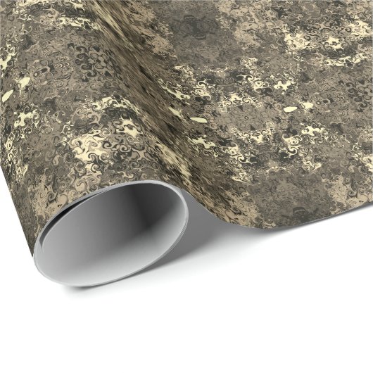 Abstracte kleurrijke strijders / spiegel / sepia / cadeaupapier (Rol Hoek)