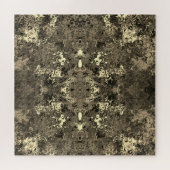 Abstracte kleurrijke strijders / spiegel / sepia / legpuzzel (Horizontaal)