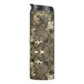 Abstracte kleurrijke strijders / spiegel / sepia / thermosbeker (Geroteerd rechts)