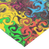 Abstracte kleurrijke strijders / tafelkleed (Gekanteld)