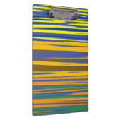 Abstracte kleurrijke strips klembord (Rechts)