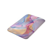 Abstracte Kleurrijke Stromende Lint Badmat (Gekanteld)