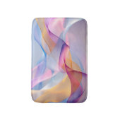 Abstracte Kleurrijke Stromende Lint Badmat (Voorkant Verticaal)