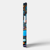 Abstracte Kleurrijke Swirl Tree Landscape Natuur Case-Mate iPhone Case (Achterkant / Rechts)