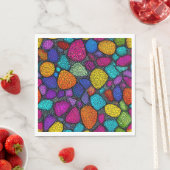 🎨 Abstracte Kleurrijke Tafelservetten Moderne Eet Servet (Insitu)