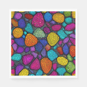 🎨 Abstracte Kleurrijke Tafelservetten Moderne Eet Servet