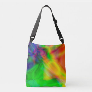 Abstracte kleurrijke tas