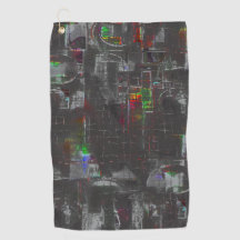 Abstracte kleurrijke tekening in donkere nacht ond