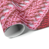 Abstracte kleurrijke textuur, gebreid door spokes. cadeaupapier (Rol Hoek)