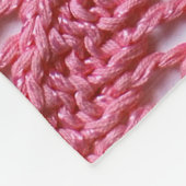 Abstracte kleurrijke textuur, gebreid door spokes. fleece deken