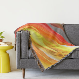 Abstracte kleurrijke Throw Blanket Deken