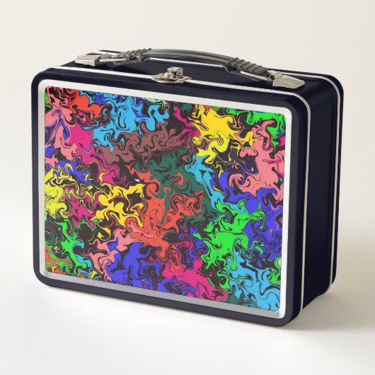 Abstracte kleurrijke tweeling / (Voorkant)