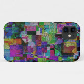 Abstracte kleurrijke verfblokken. Case-Mate iPhone case (Achterkant (horizontaal))