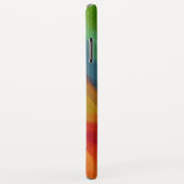 Abstracte kleurrijke verfkleuring Case-Mate iPhone case (Achterkant/rechts)