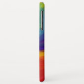 Abstracte kleurrijke verfkleuring Case-Mate iPhone case (Achterkant/links)