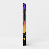 Abstracte kleurrijke verfspetterachtergrond Case-Mate iPhone case (Achterkant/links)
