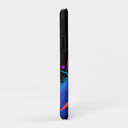 Abstracte kleurrijke verfspetterachtergrond Case-Mate iPhone case (Achterkant/rechts)