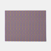 Abstracte kleurrijke vormen deurmat (Voorkant)