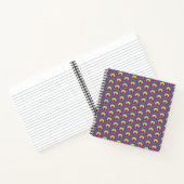 Abstracte kleurrijke vormen notitieboek (Binnen)