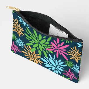 Abstracte kleurrijke vuurwerkbloemen etui