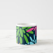 Abstracte Kleurrijke Vuurwerkbloemen Specialty Mok (Voorkant)