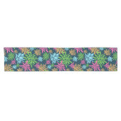 Abstracte Kleurrijke Vuurwerkbloemen Tafelloper (Horizontaal)