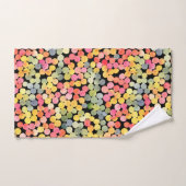 Abstracte kleurrijke Waterverf Stippen Bad Handdoek (Handdoek)