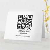 Abstracte kleurrijke waterverf voeg naamtekst toe kaart (Gele Bloem)