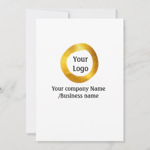 Abstracte kleurrijke waterverf voeg naamtekst toe kaart