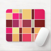 Abstracte kleursamenstelling muismat (Met muis)