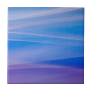 Abstracte kleursporen met lichtschildering tegeltje